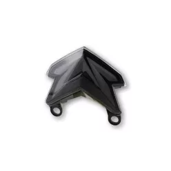   Stop Highsider LED fără lampă număr pentru Kawasaki Ninja ZX-6R, Z 800 2013-, negru, omologat E (bucată)