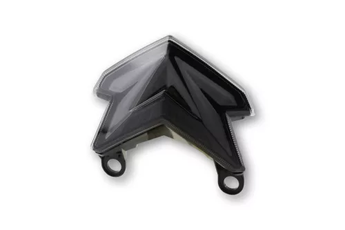 Stop Highsider LED fără lampă număr pentru Kawasaki Ninja ZX-6R, Z 800 2013-, negru, omologat E (bucată)