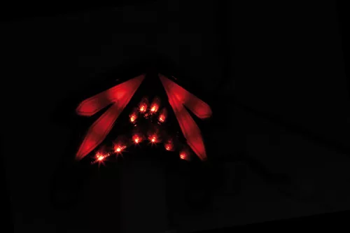 Stop Highsider LED fără lampă număr pentru Kawasaki Ninja ZX-6R, Z 800 2013-, negru, omologat E (bucată)