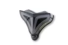 Stop Highsider LED fără lampă număr pentru Yamaha YZF-R1 2009-2014, negru, omologat E (bucată)