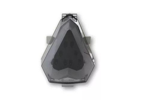 Stop Highsider LED fără lampă număr pentru Yamaha YZF-R6 2008-2015, negru, omologat E (bucată)