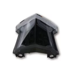   Stop Highsider LED stil Kawasaki (alt model), negru, dispersor fumuriu, omologat E (bucată)