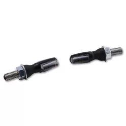   Stop Highsider Spark LED cu semnalizare 3 în 1, negru/fumuriu, omologat E (pereche)