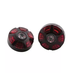   Stop Highsider ATV LED cu semnalizare 3 în 1, dispersor fumuriu, omologat E (pereche)