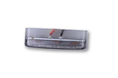 Stop Highsider Shorty 2 Pro modul LED cu semnalizare 3 în 1, dispersor fumuriu, omologat E (pereche)