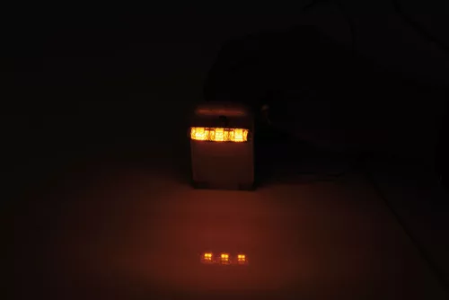Stop Highsider Shorty 2 Pro modul LED cu semnalizare 3 în 1, dispersor fumuriu, omologat E (pereche)