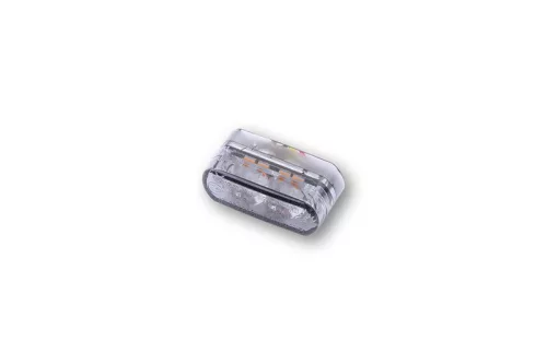 Stop Highsider Modul-1 Pro LED cu semnalizare 3 în 1, dispersor fumuriu, spate (pereche)