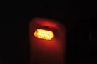 Stop Highsider Modul-1 Pro LED cu semnalizare 3 în 1, dispersor fumuriu, spate (pereche)