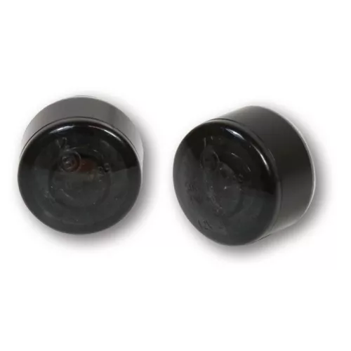 Stop Highsider Apollo LED cu semnalizare 3 în 1, negru/fumuriu, omologat E (pereche)