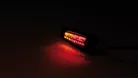 Stop Highsider Arc LED cu semnalizare 3 în 1, negru/fumuriu, omologat E (pereche)