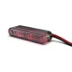 Stop Highsider Star-MX1 Pro modul LED cu semnalizare 3 în 1, negru/fumuriu, omologat E (pereche)