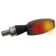 Stop Highsider Blaze LED cu semnalizare 3 în 1, negru/fumuriu, omologat E (pereche)