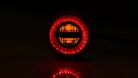 Stop Highsider Rocket modul LED cu semnalizare 3 în 1, negru/fumuriu, omologat E (pereche)