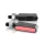 Stop Highsider Ventura-Trek LED cu semnalizare 3 în 1, negru mat, dispersor fumuriu (pereche)