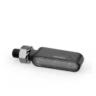 Stop Highsider Ventura-Trek LED cu semnalizare 3 în 1, negru mat, dispersor fumuriu (pereche)