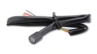 Stop Highsider Proton modul LED cu semnalizare 3 în 1, negru/fumuriu, omologat E (pereche)