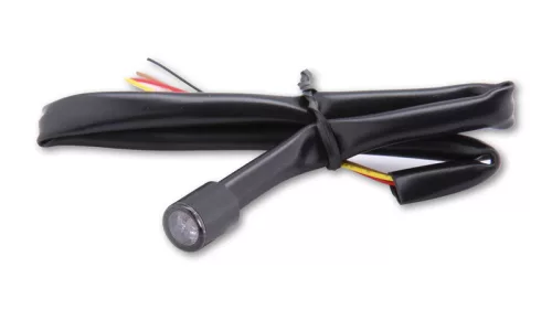 Stop Highsider Proton modul LED cu semnalizare 3 în 1, negru/fumuriu, omologat E (pereche)