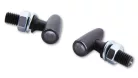 Stop Highsider Proton One LED cu semnalizare 3 în 1, negru/fumuriu, omologat E (pereche)
