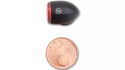 Stop Highsider Proton Two LED cu semnalizare 3 în 1, negru/fumuriu, omologat E (pereche)