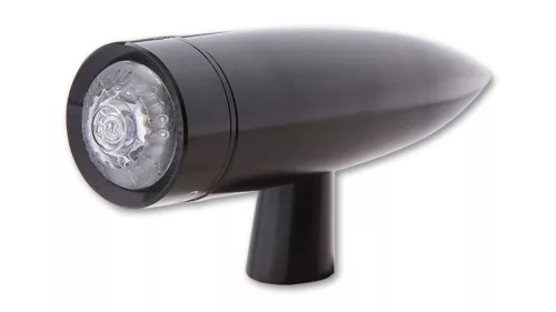 Stop Highsider Mono Bullet LED lung, negru/transparent (bucată)