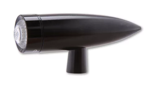 Stop Highsider Mono Bullet LED lung, negru/transparent (bucată)