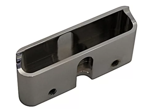 Carcasă aluminiu Highsider Stripe pentru stop sau semnalizator LED, crom (bucată)