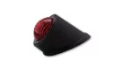 Stop Highsider Old School tip 1 LED, negru, dispersor roșu, omologat E (bucată)
