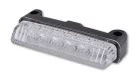 Stop Highsider Mini LED, negru, dispersor transparent, omologat E (bucată)