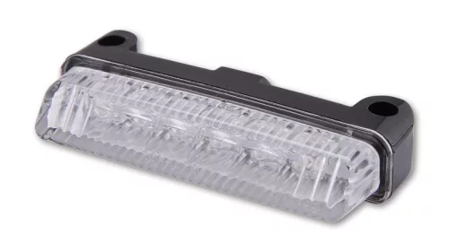 Stop Highsider Mini LED, negru, dispersor transparent, omologat E (bucată)