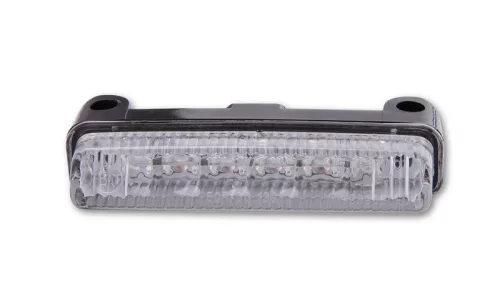 Stop Highsider Mini LED, negru, dispersor transparent, omologat E (bucată)