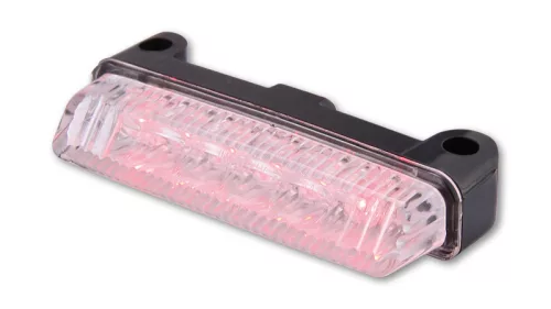Stop Highsider Mini LED, negru, dispersor transparent, omologat E (bucată)