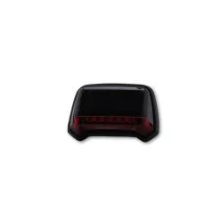   Stop Highsider LED pentru montaj pe aripă, negru, dispersor roșu, omologat E (bucată)