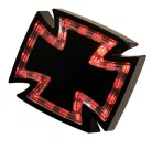 Stop Highsider Gothic LED, negru/transparent (bucată)