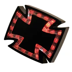 Stop Highsider Gothic LED, negru/transparent (bucată)