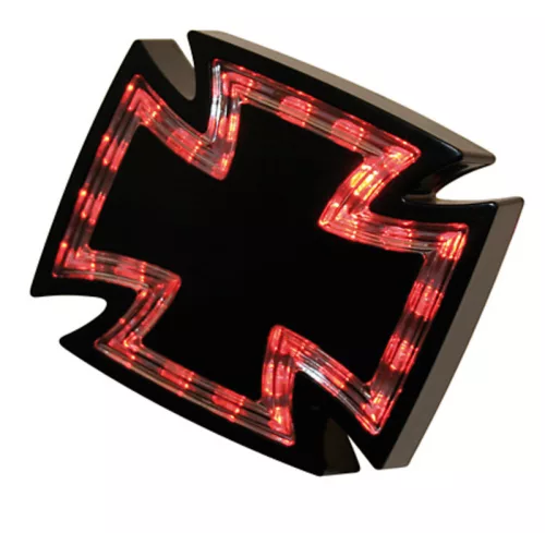 Stop Highsider Gothic LED, negru/transparent (bucată)