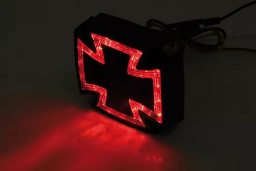 Stop Highsider Gothic LED, negru/transparent (bucată)