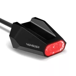   Stop Highsider Split-V LED, negru/translucid, omologat E (bucată)