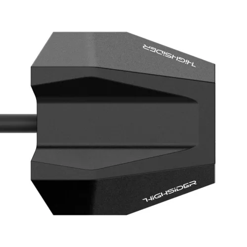 Stop Highsider Split-V LED, negru/translucid, omologat E (bucată)