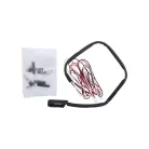 Stop Highsider Split-RS LED, negru/translucid, omologat E (bucată)