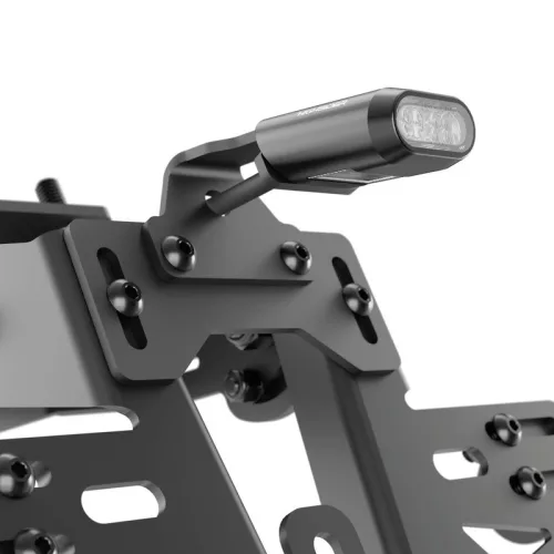 Stop Highsider Split-RS LED, negru/translucid, omologat E (bucată)