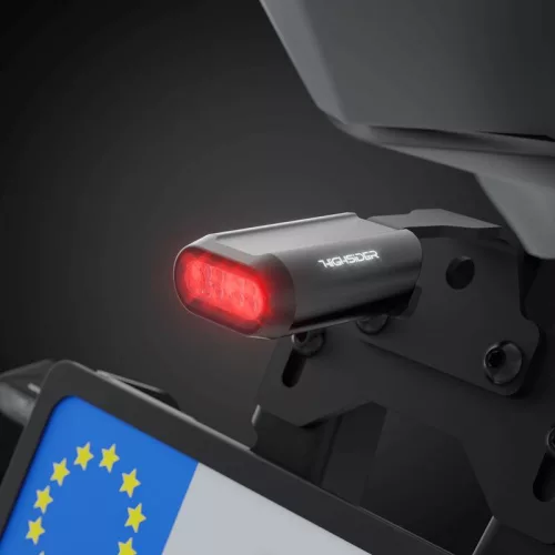 Stop Highsider Split-RS LED, negru/translucid, omologat E (bucată)