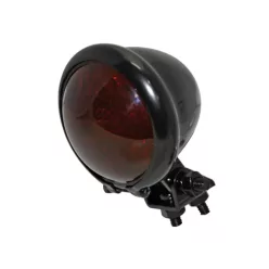   Stop Highsider stil Bates LED, negru, dispersor roșu, omologat E (bucată)