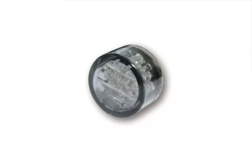 Stop Highsider Pin LED încastrat, Ø 20 mm, dispersor transparent, omologat E (bucată)
