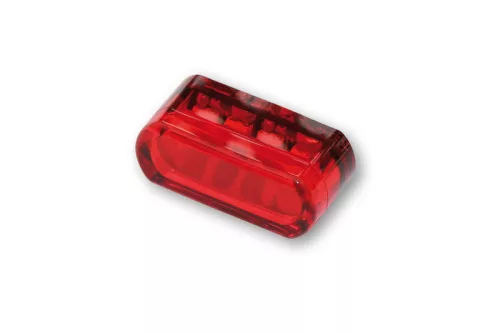 Stop Highsider Module 1 LED, dispersor roșu, omologat E (bucată)