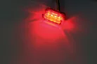 Stop Highsider Module 1 LED, dispersor roșu, omologat E (bucată)