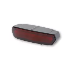   Stop Highsider Light Guide LED, negru, dispersor roșu, omologat E (bucată)