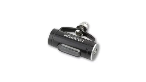 Stop Highsider Conero T1 LED, negru/fumuriu (bucată)