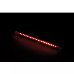 Stop Highsider String LED, negru/roșu (bucată)