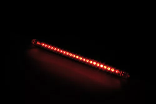 Stop Highsider String LED, negru/roșu (bucată)