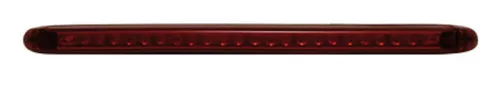 Stop Highsider String LED, negru/roșu (bucată)